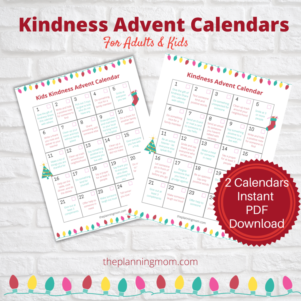 How To Make Easy Advent Calendars For Kids - The Planning Mom