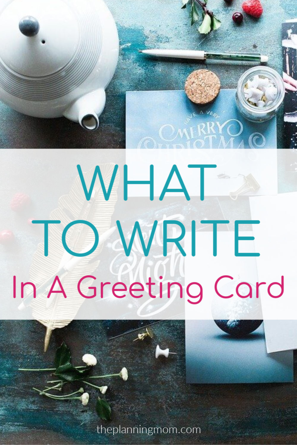 creative writing greeting cards